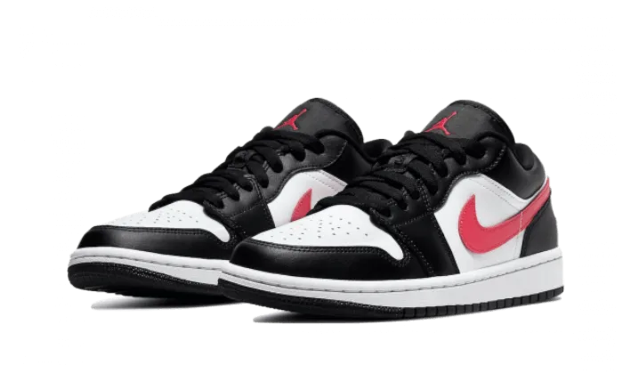 Air Jordan 1 Low Black Siren Red