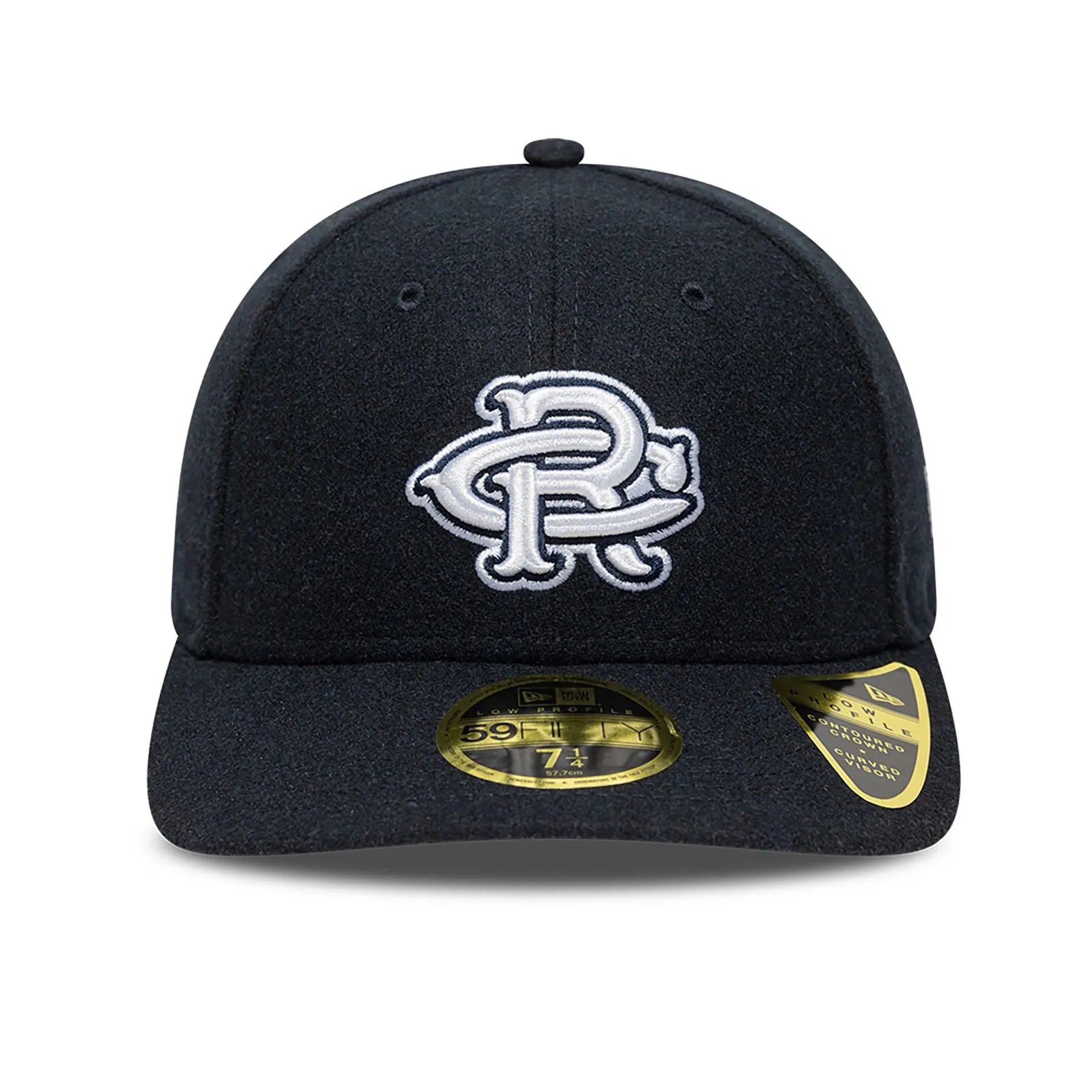 Cedar Rapids Kernels MiLB Block Letter Navy Low Profile 59FIFTY Fitted Cap