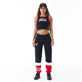 Chicago Bulls NBA Colour Block Black Joggers