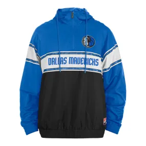 DALLAS MAVERICKS NEW ERA 2022 HORSEHEAD HALF ZIP HOODIE