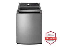 LG -5.3 cu.ft. Mega Capacity Smart wi-fi Enabled Top Load Washer with 4-Way Agitator & TurboWash3D Technology ***