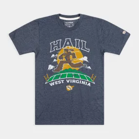 "Hail West Virginia" Mountaineers Football Tee