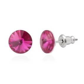 Swarovski korvakorut fuksia